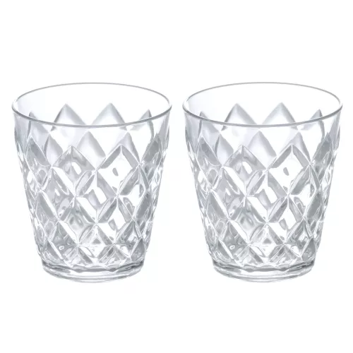 Koziol Crystal Water Glass 250 ml Set of 2 Pieces