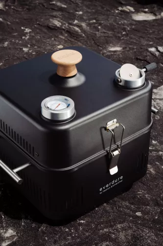 Everlasting Everdure Cube 360 Charcoal Barbecue Black with Tool Set (HBCUBE360B)