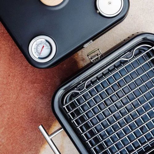 Everlasting Everdure Cube 360 Charcoal Barbecue Black with Tool Set (HBCUBE360B)