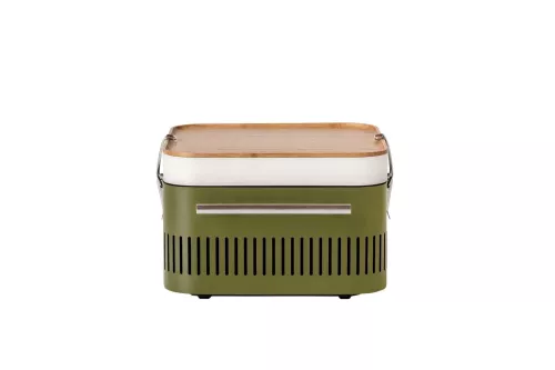 Everlasting Everdure Cube Charcoal Barbecue Green / Khaki (HBCUBEKEU)