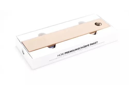 Clock HORL Premium grinding disc set Including leather grinding strip and corundum whetstones #3000 & #6000 (SET)