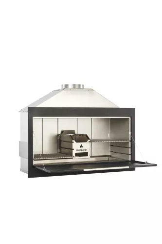Braaimaster Braaimaster Built-in duo Black (BI2B)