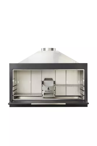 Braaimaster Built-in duo Black