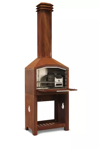 Braaimaster Braaimaster Freestanding single Corten (FS1C)