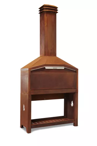 Braaimaster Braaimaster Freestanding duo Corten (FS2C)