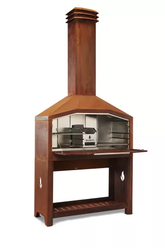 Braaimaster Braaimaster Freestanding duo Corten (FS2C)