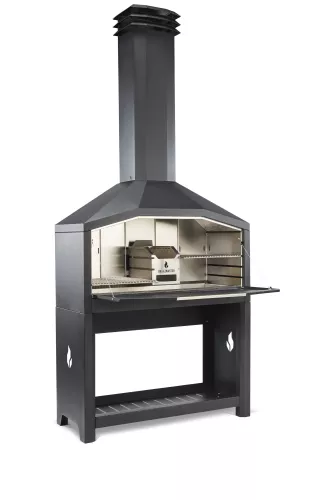 Braaimaster Braaimaster Freestanding Duo Black (FS2B)