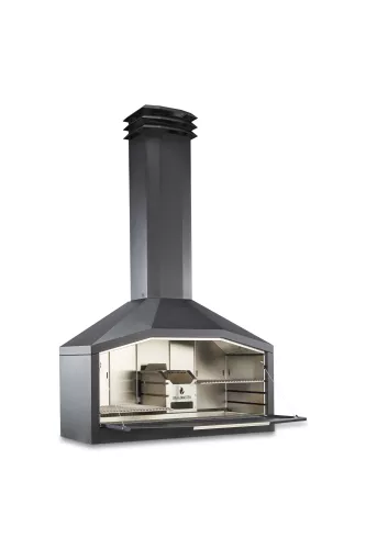 Braaimaster Freestanding Duo Black, excl. Base
