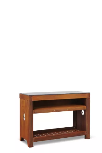 Braaimaster Side table duo Corten ceramic anthracite