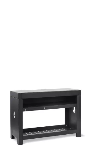 Braaimaster Side table duo Black ceramic light gray