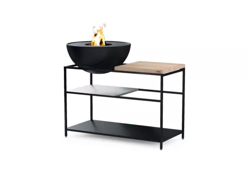 1x Höfats Fire Kitchen Outdoor kitchen with Bowl 57 Fire bowl