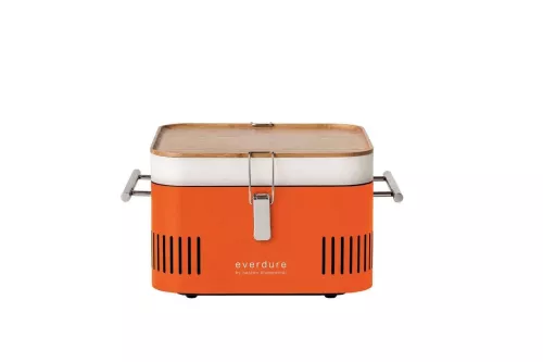 Everdure Cube Charcoal Barbecue Orange
