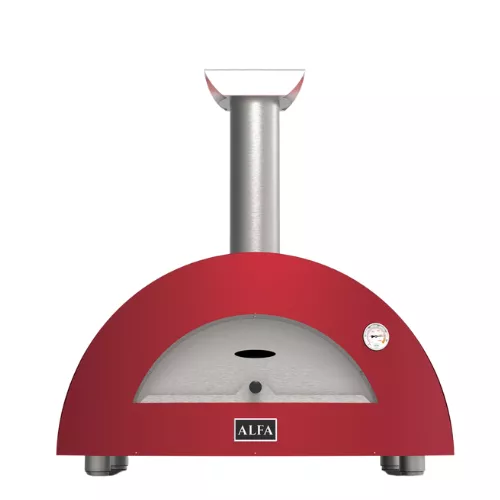 Alfa Forni Moderno 2 Pizza - Red - Wood