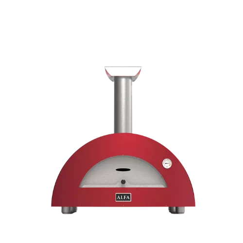 Alfa Forni Alfa Forni Moderno 2 Pizza - Red - Wood (FXMD-2P-LROA)
