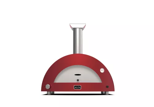 Alfa Forno Moderno 3 Pizze - Red - Hybrid