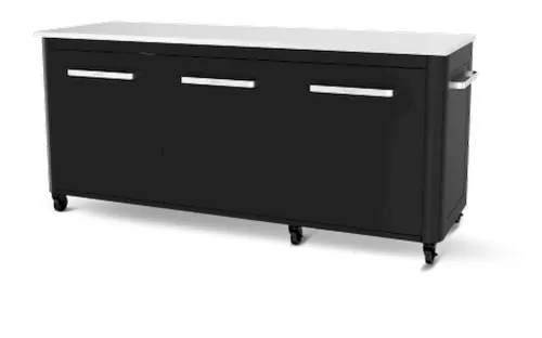 Cozze Workbench 3 Doors and 6 Wheels 180 cm