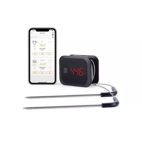 Inkbird BBQ Thermometer Inkbird IBT-2X Thermometer with LCD and Bluetooth (IBT-2X)