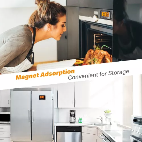 Inkbird BBQ Thermometer Inkbird IBBQ-4BW Thermometer with LCD WiFi BT (IBBQ-4BW)