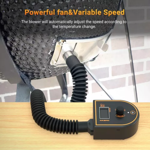 Inkbird BBQ Thermometer Inkbird BBQ Temperature Controller ISC-007BW with App (ISC-007BW)