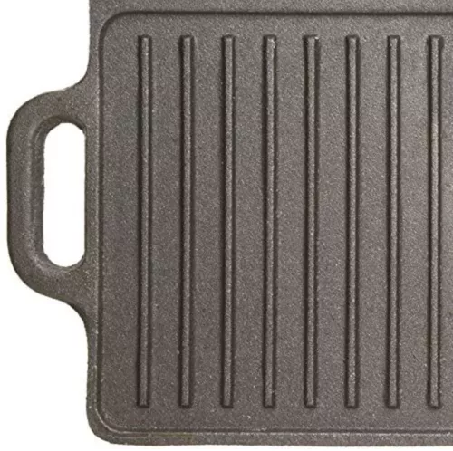 KitchenCraft KitchenCraft Deluxe cast iron baking grill plate 45cm x 23cm (KCCIGRID)