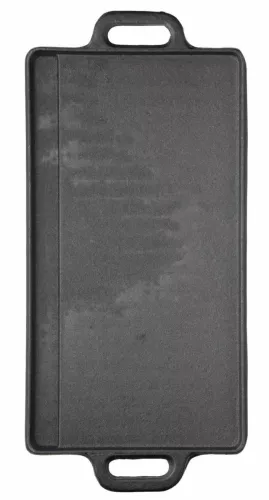 KitchenCraft KitchenCraft Deluxe cast iron baking grill plate 45cm x 23cm (KCCIGRID)