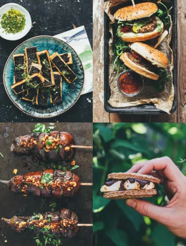 Kosmos Flame in the plant Vega(n) recipes for the BBQ (11873)