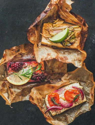 Kosmos Flame in the plant Vega(n) recipes for the BBQ (11873)