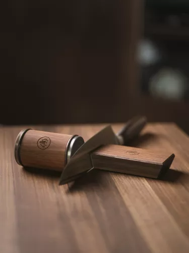 Clock HORL 3 Knife Sharpener Walnut (HO3N-SET)