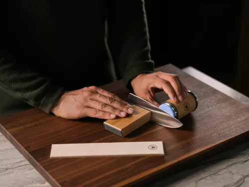 Clock HORL 3 Knife Sharpener Walnut (11922)