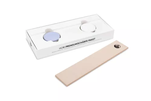 Clock HORL Premium grinding disc set Including leather grinding strip and corundum whetstones #3000 & #6000 (SET3-P)