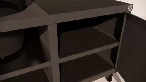 Rooster Roostr Outdoor Kitchen Rubix Duo with wheels and Kamado Inlay (20000)