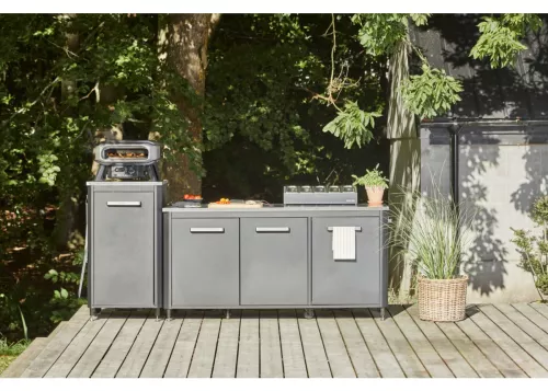 Cozze Topping Station with 5 Cups and Lids (90325)