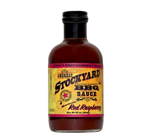 American Stockyard Red Raspberry BBQ sauce 350ml