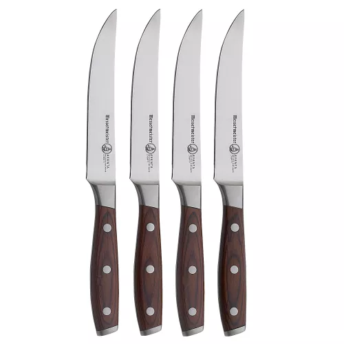 Messermeister Avanta pakkawood steak knife set