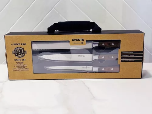 Master of the Championships Messermeister AVANTA 6-piece BBQ knife set (BBQ-B)