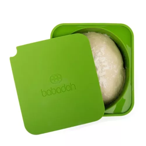 Babadoh Babadoh Olive 6 Silicone dough and storage containers (SKU9)