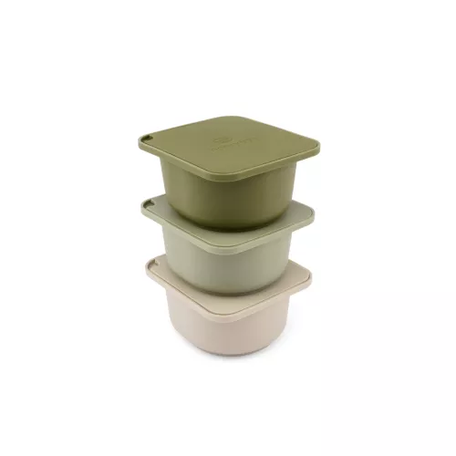 Babadoh 3 Silicone Dough and Storage Containers