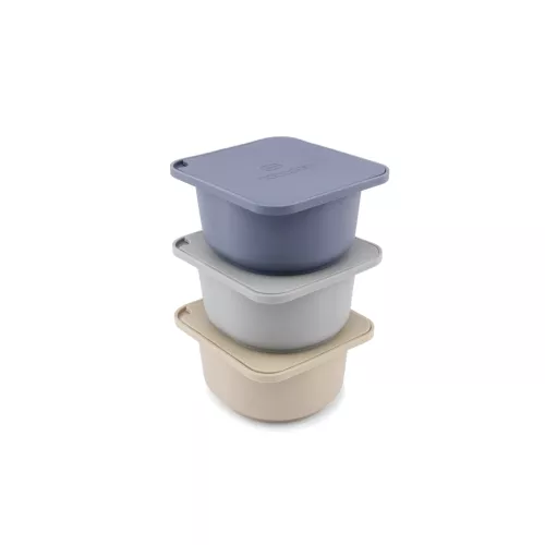 Babadoh 3 Silicone Dough and Storage Containers
