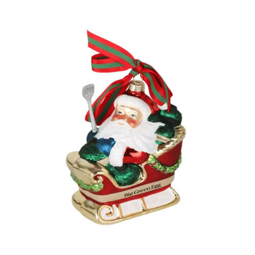 Big Green Egg Christmas Ball Traditional