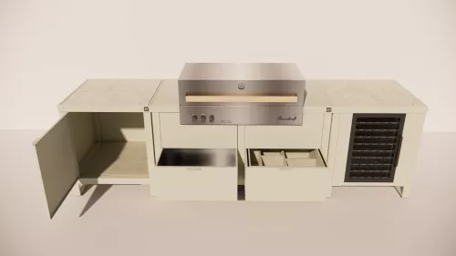 Rooster Roostr Gas BBQ - Setup 8 (12351)