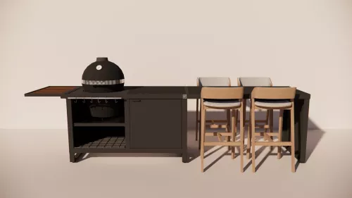 Roostr Kamado - Setup 4