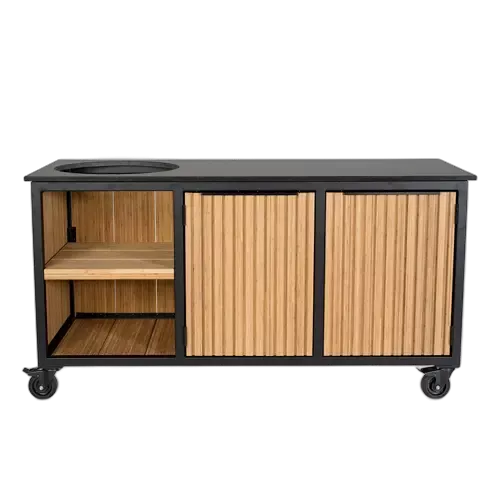 Fraaii Outdoor Kitchen Bamboo Natural Rhombus Inferno