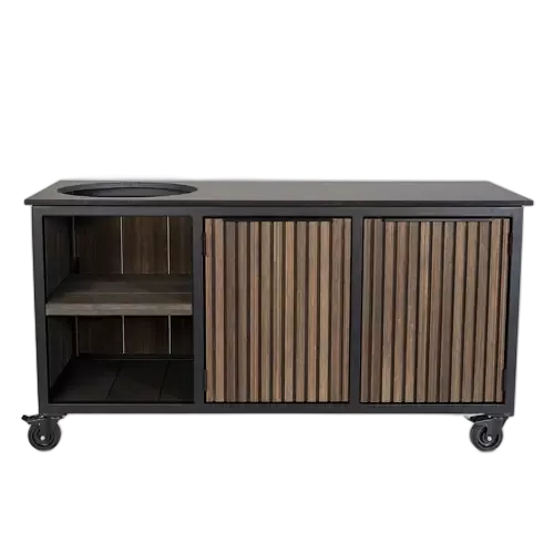 Fraaii Outdoor Kitchen Bamboo Graphite Rhombus Inferno