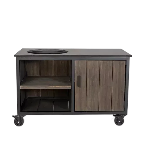 Fraaii Outdoor Kitchen Bamboo Graphite Storage