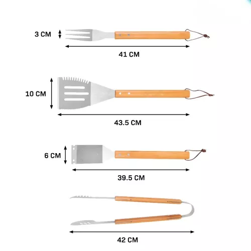 Auplex Auplex BBQ Tool set (AU-BTS)
