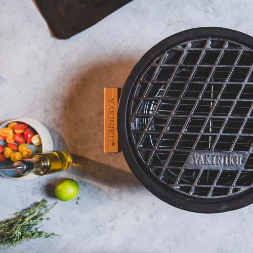 Yakiniku YAKINIKU Shichirin Cast iron grill, round (800761)