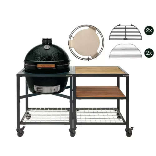Big Green Egg The Onyx XLarge Outdoor Kitchen Set