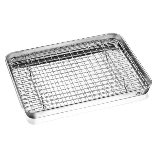 GEFU VARIADO BBQ tray with grate 31.5 cm