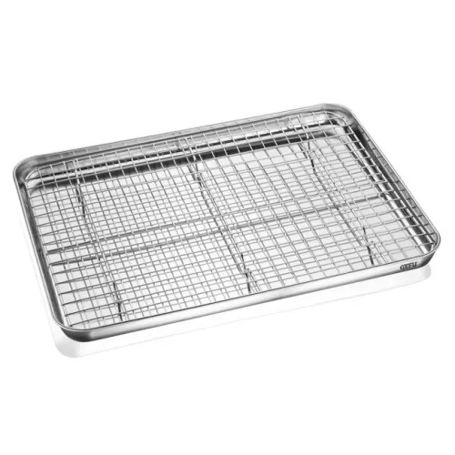 GEFU VARIADO BBQ tray with grate 40.5cm