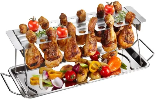 GEFU chicken leg holder BBQ